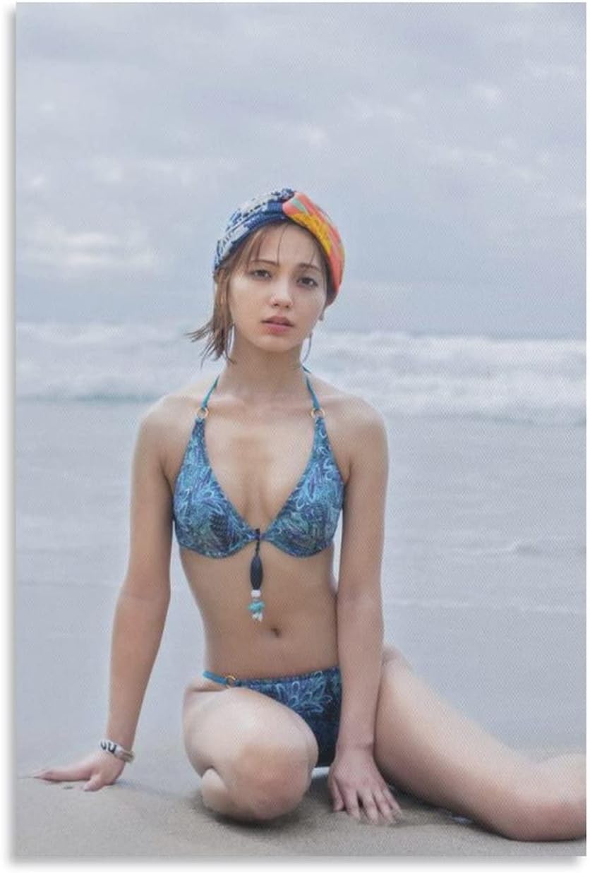 Minami Sato Miki Sexy Beautiful Legs Model Actress Swimsuit Photo Picture Poster Pretty Woman Office Decoration Print Artwork Decor 24x36inch 60x90cm