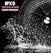 Pyle 5.25 Inch Dual Marine Speakers - 2 Way Waterproof and Weather Resistant Outdoor Audio Stereo Sound System with 100 Watt Power, Polypropylene Cone and Cloth Surround - 1 Pair (Black)