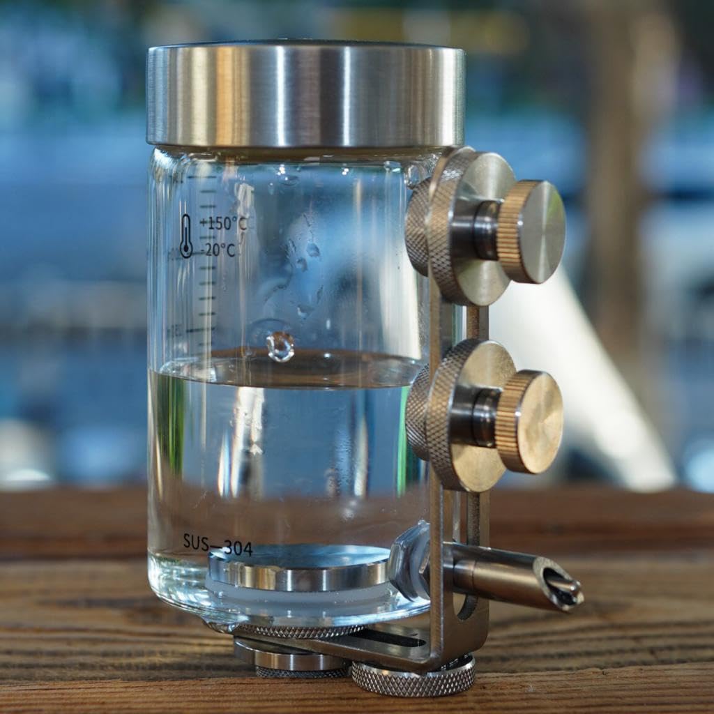 Dispensador de Agua para Pájaros, Comedero Automático para Jaula, Accesorios de Instalación, Aguja Táctil a Prueba de Fugas, Material de Acero Inoxida, Aguja Fina de 250 Ml