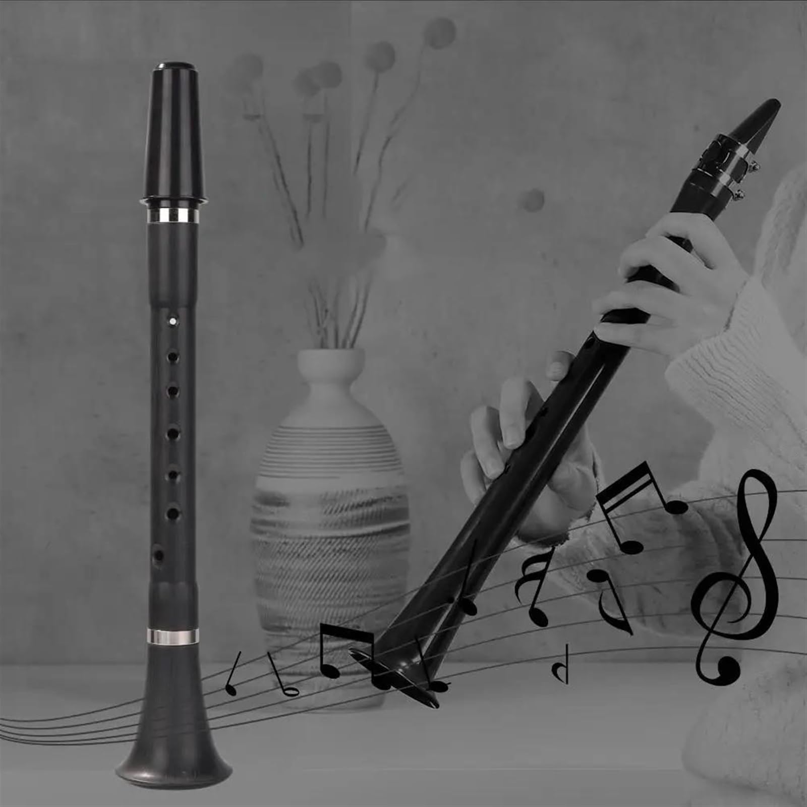 Mini Clarinetto In Sib Si Con Borsa Per Il Trasporto Clarinetto Per Principianti Strumento A Fiato Adatto Ai Principianti Per Esercitarsi