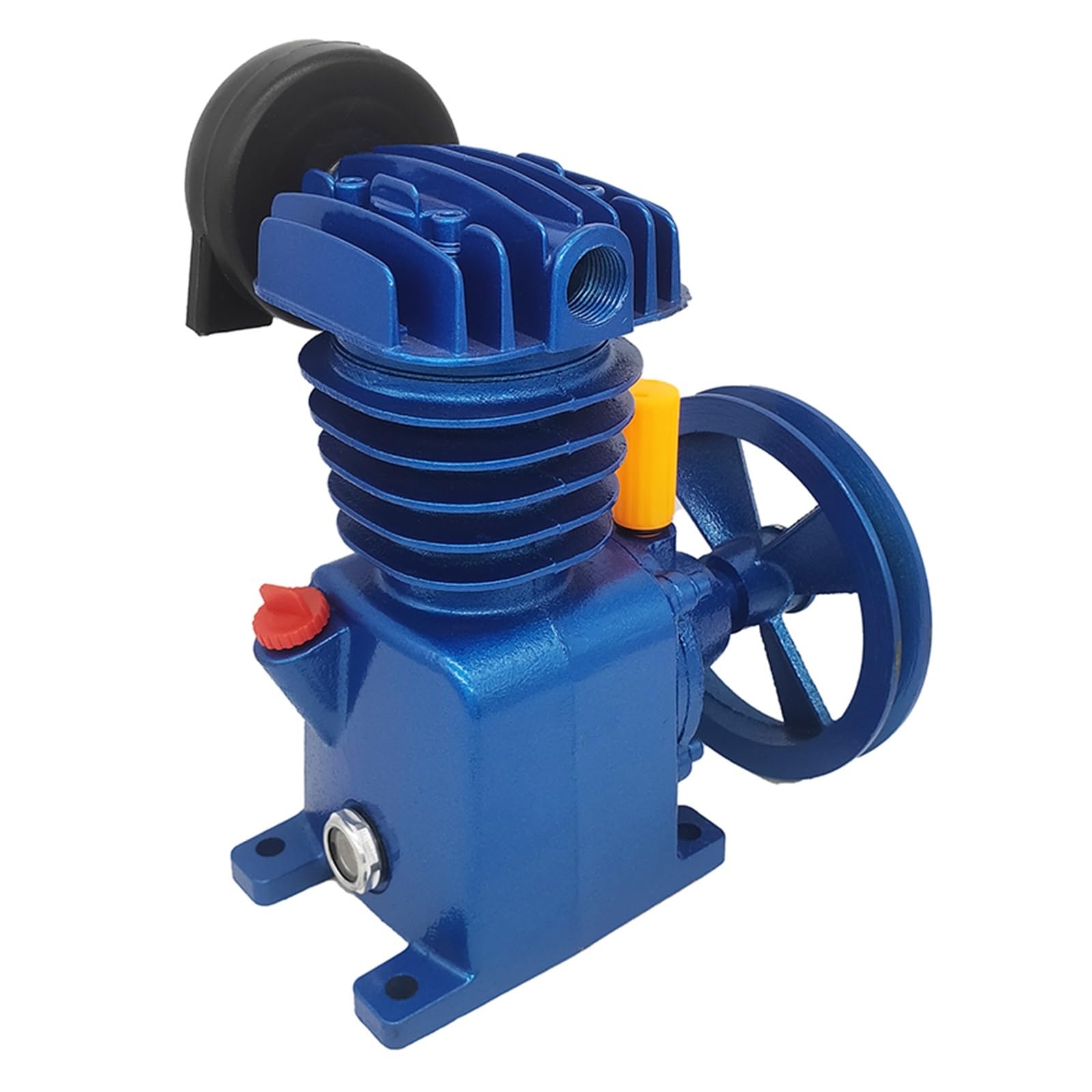 Cylinder Single Cylinder Air Compressor Pump Head Assembly Replacement Motor Parts for Industrial and Home Use for Machine(0.08-8/1065)