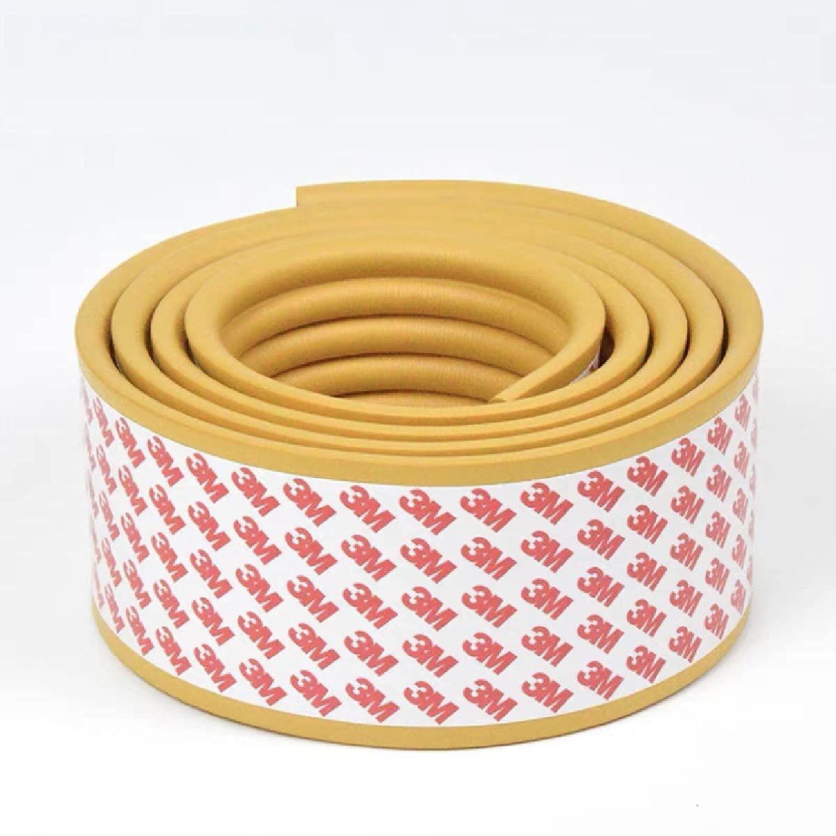SHFTI Child Safety Cushions Furniture Edge Guard Strip Strong Kids Protection Multi-Functional Cabinet,Refrigerator,Cupboard Chair Glass Table Protector (Gold)