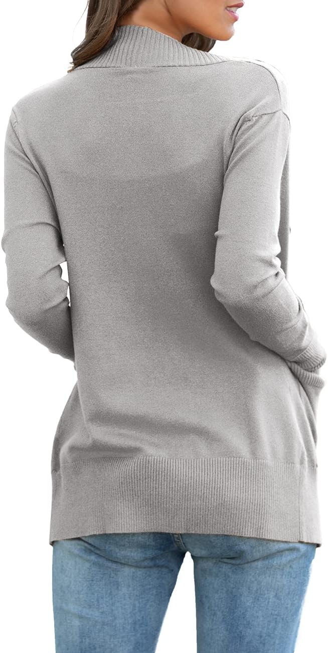 REDHOTYPE Women's Cardigans with Pockets Casual Lightweight Open Front Cardigan Sweaters for Women (S-2XL) - Image 3