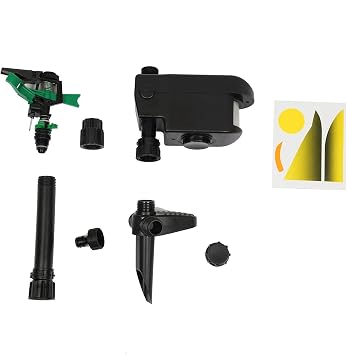 Sprinkler Solar Powered Motion Activated Sprinkler Water Spray for Farmland, Lawn, Garden, Courtyard