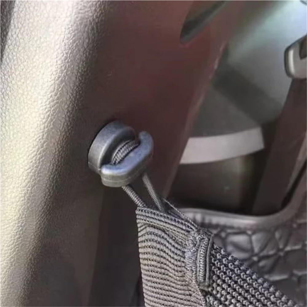 Rete Elastica per Bagagliaio Posteriore Auto Organizer per A Doppio Strato per Model Y Rete Portaoggetti Tasca Organizer