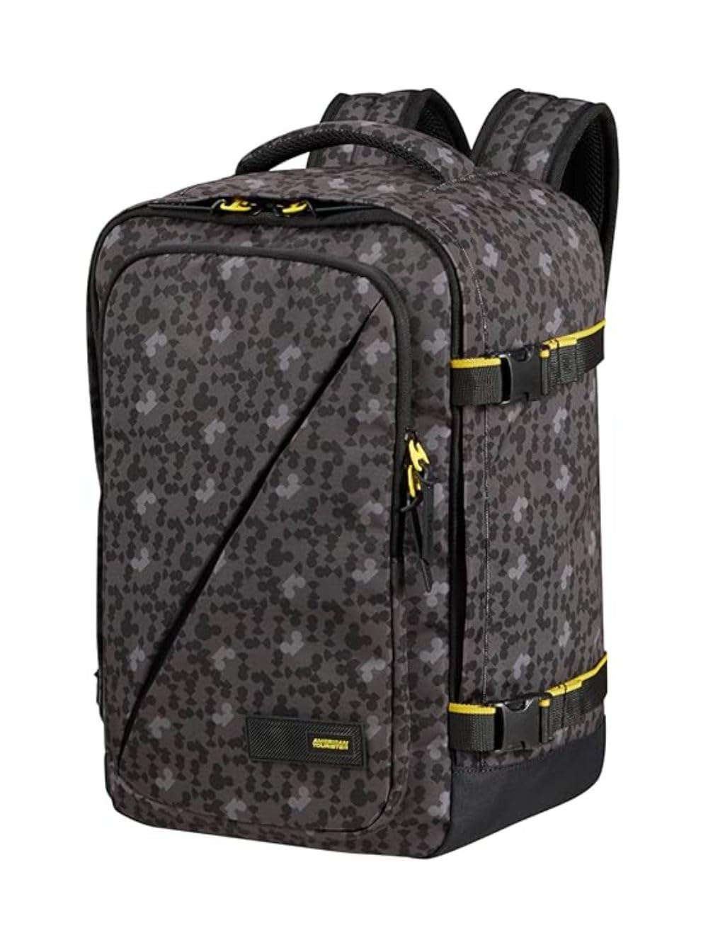 American Tourister Take2Cabin Disney - Ryanair Borsa da cabina sotto il sedile, 25 x 20 x 40 cm, 24 L, Multicolore (Mickey Urban Pixel)