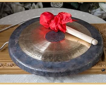 Amazon.co.jp: 日本のゴング本物のゴングゴング楽器30センチメートル