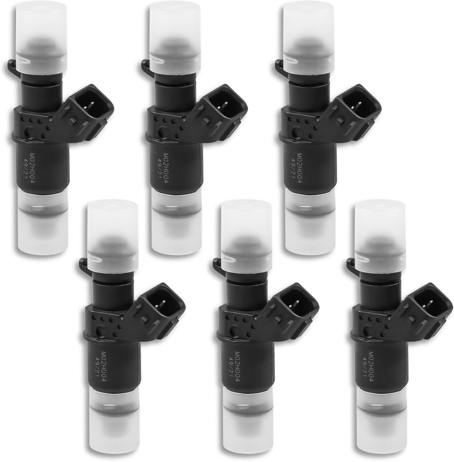 6Pcs Fuel Injectors 842-12289 Compatible for Honda Odyssey Ridgeline Pilot Compatible for Acura MDX ILX TL 3.0L 3.2L 3.5L