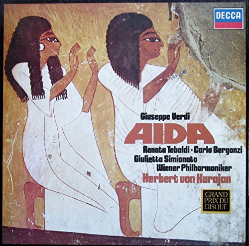 Photo de Verdi: AIDA (Gesamtaufnahme: Wien 1959) [Vinyl Schallplatten] [3 LP Box-Set]