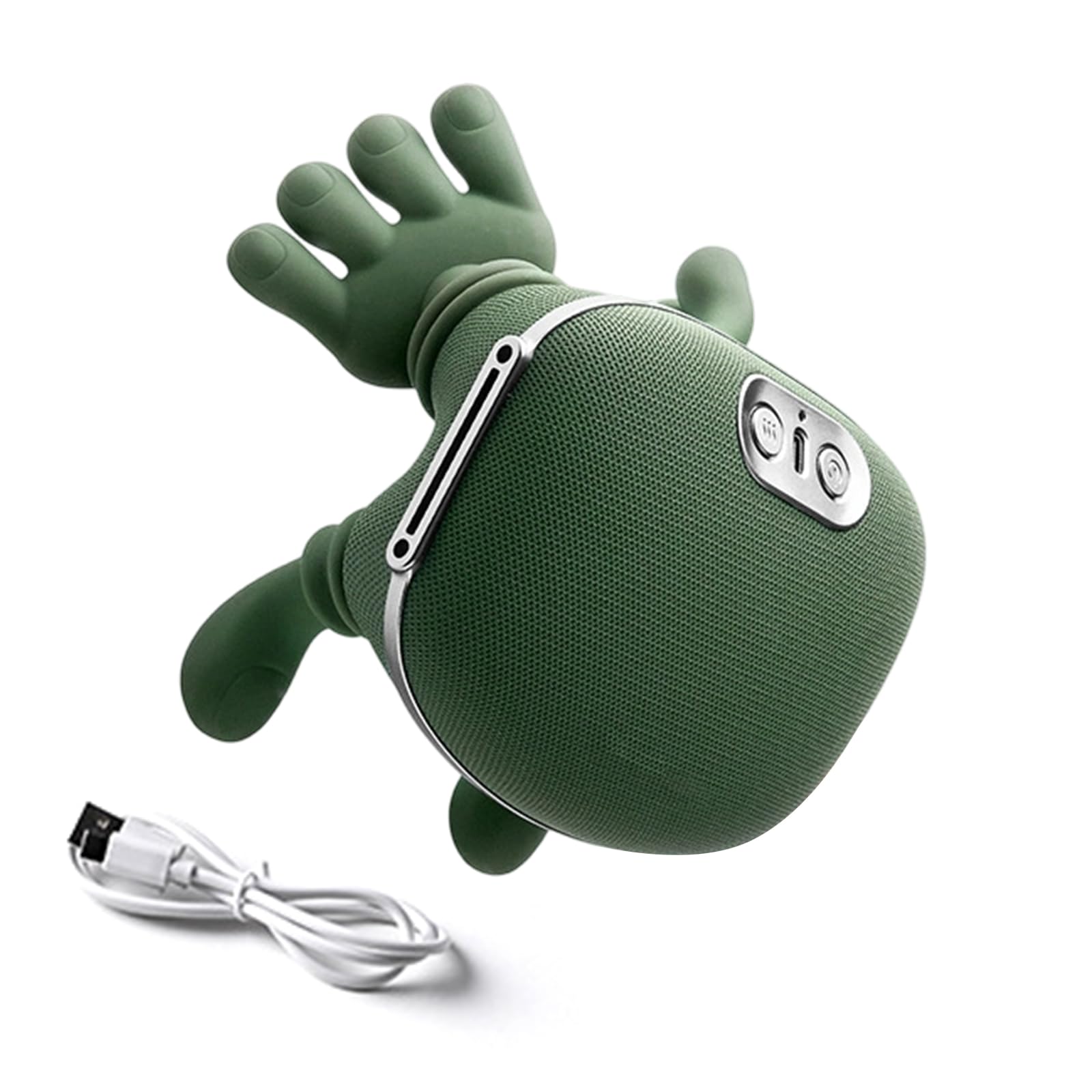 Jesscasday Bionic Heated Massager, Adjustable Heats,Shiatsu Neck and Back Massager, Electric Deep Tissue 4D Kneading Massage, Simulated Human Hand