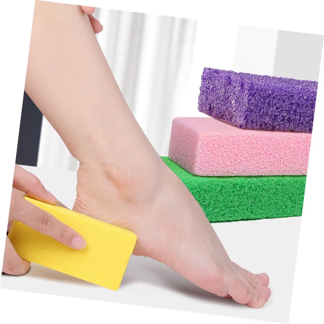 minkissy 18piezas Exfoliante De Pies Limpiador De Piel Muerta Multifuncional Herramienta Profesional Para Pedicura Para Hombres y Mujeres