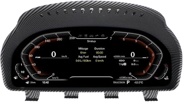 Cluster Dashboard Compatible For BMW 5 6 7 Series F01 F02 F03 F06 F10 Speedometer Digital LCD Instrument Panel 12.3 Inch Latest TachometerNo HUD
