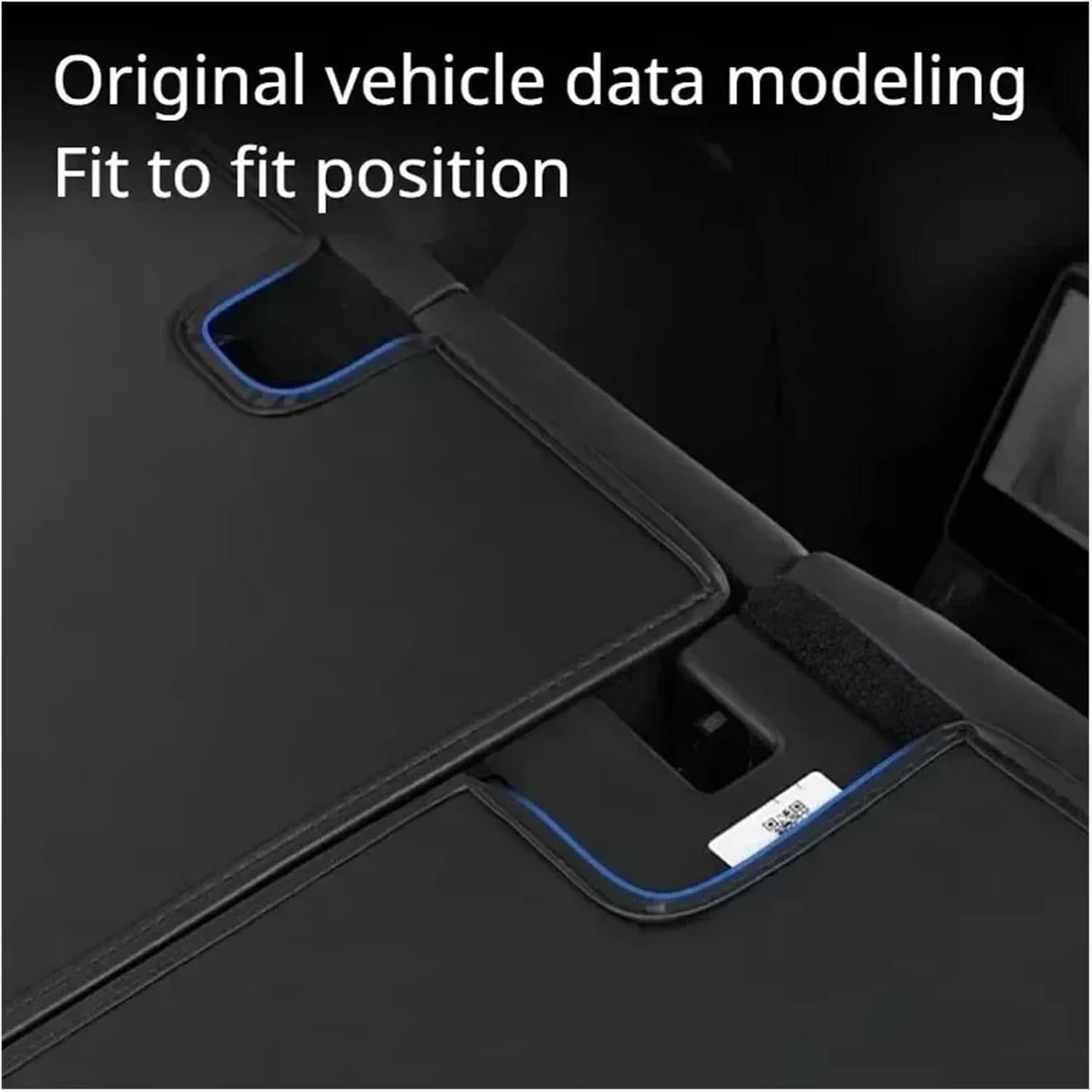 Compatible for Tesla Model Y/Y Juniper 2025 Compatible for Model 3/3 Highland Rear Seat Back Protector Backrest Liner Pet Anti-Kick Pad(New Model 3 Highland)