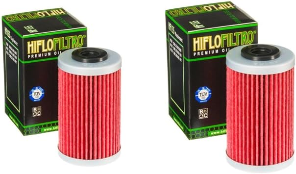 Twin Pack Oil Filter Compatible with KTM 390 Duke Abs 2013 2014 2015 2016 2017 2018 2019 2020