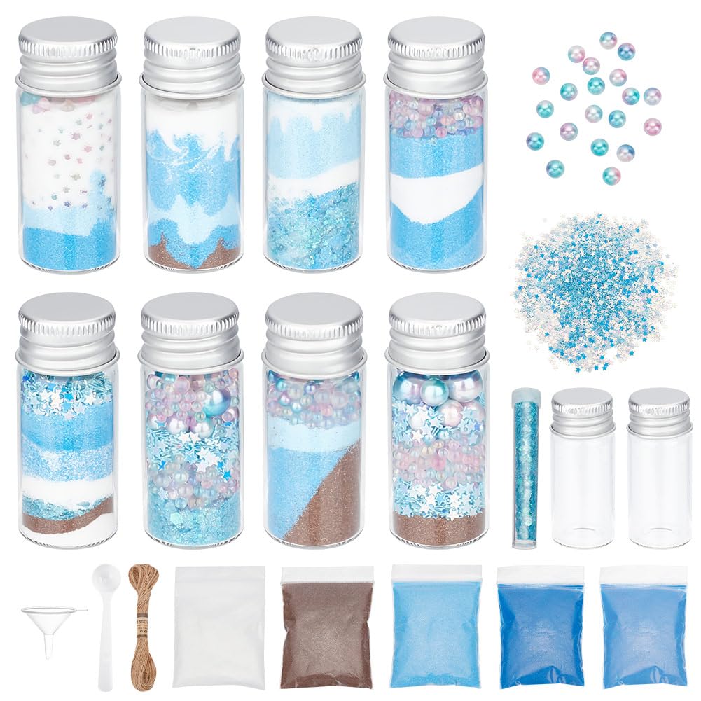 Amazon.co.jp: WEBEEDY DIYカラーサンドボトルキット サンドアート