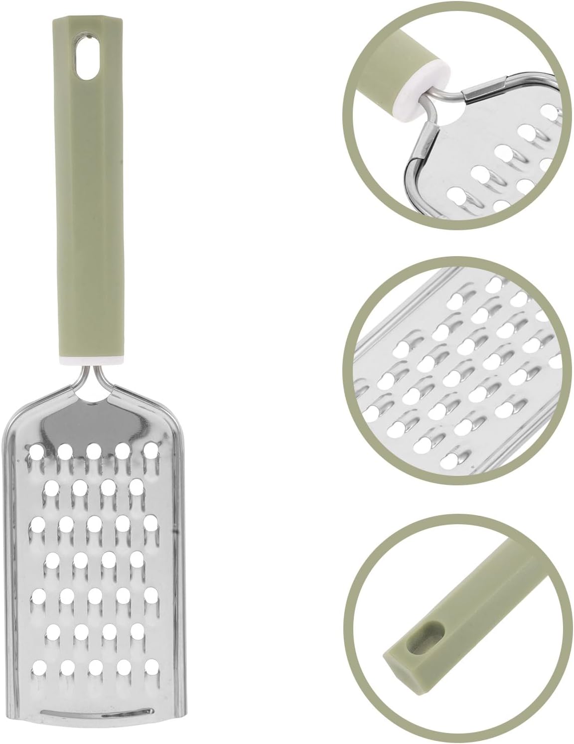 Compact Multifunctional Cheese Grater with Ergonomic PP Handle