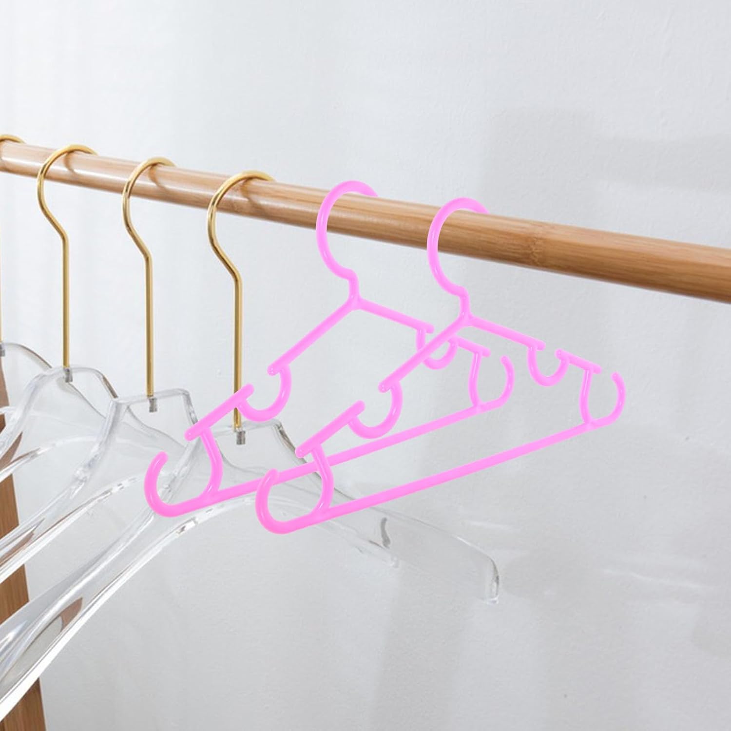 10 Pack Baby Hangers for Closet, Non Slip PP Kids Clothes