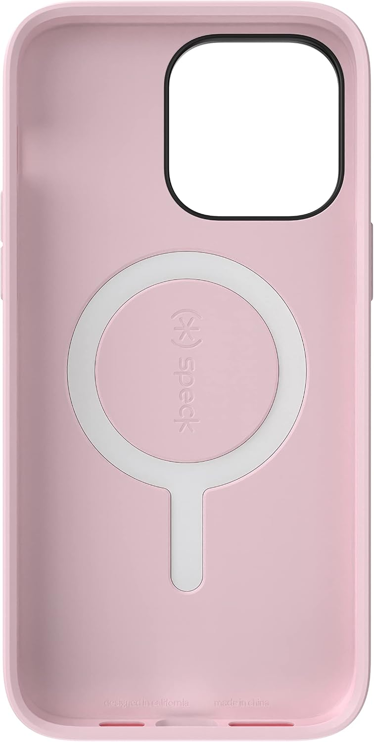 Speck for iPhone 14 Pro Max Case - Drop Protection, Scratch Resistant, Built for MagSafe Case with Soft Touch Coating - 6.7" iPhone 14, Dual Layer -Sweet Coral/Light Coral Candyshell Pro
