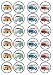 Produktbild VW Campervan, Essbare PREMIUM Dicke GEZUCKERTE Vanille, Wafer Reispapier Cupcake Toppers/Dekorationen