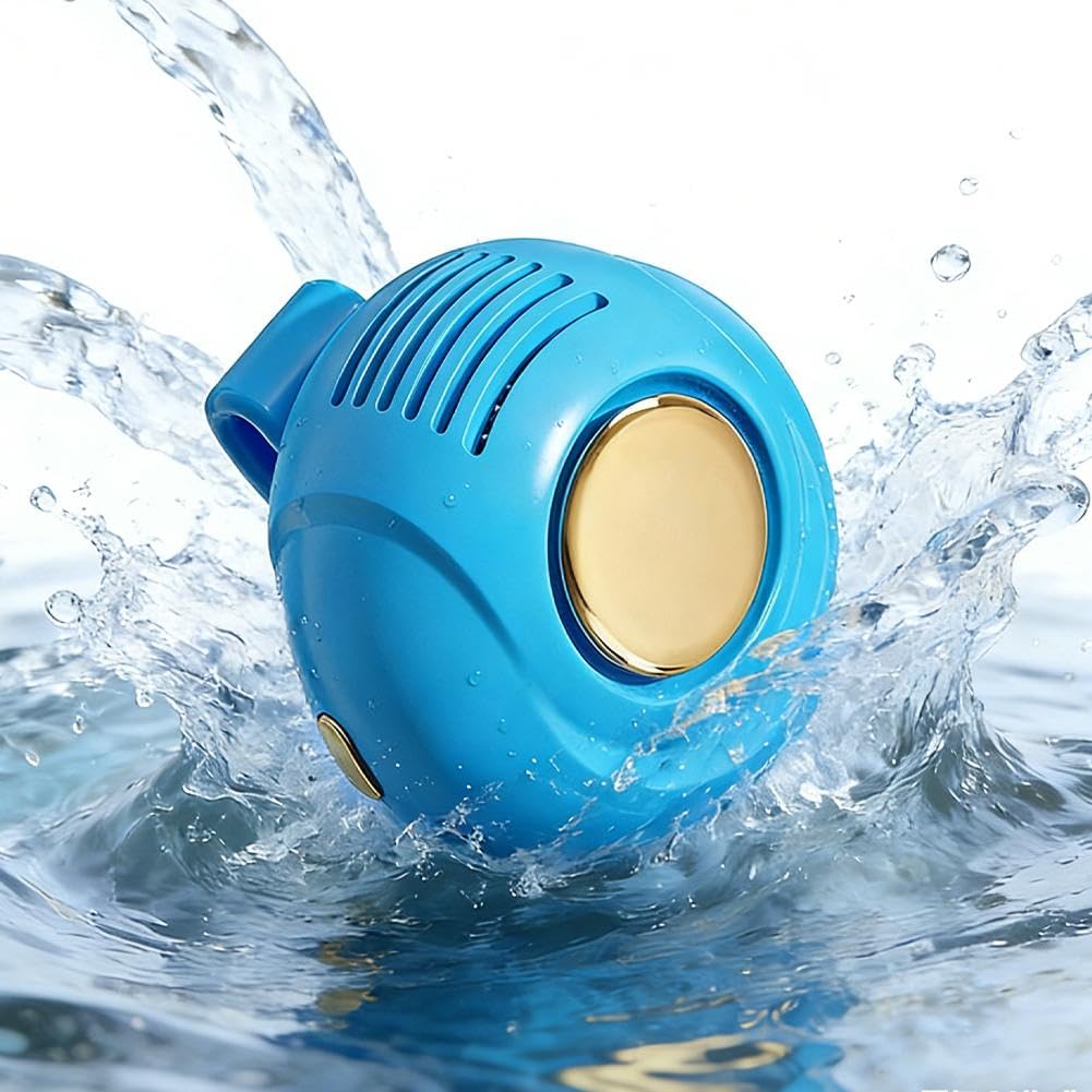 Portable Silent Mini Bladeless Fan, Clip On Waist & Neck Fan, New Rechargeable Clip-On Hands-Free Fans 3 Speeds - Image 7