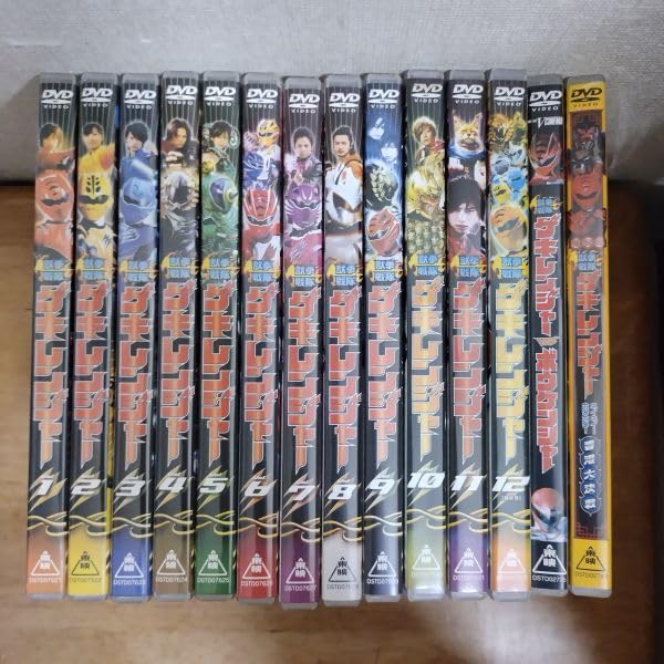 獣拳戦隊ゲキレンジャー 全巻完結セット ヒーロークラブ付 dvd