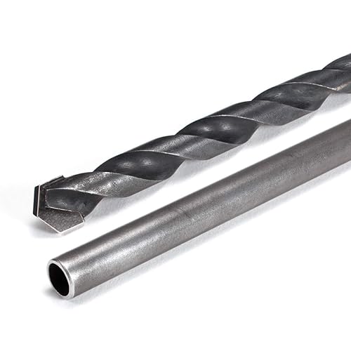 Broca para instalación de cable de mampostería de 38 x 18 pulgadas  Broca para colgar campanas de vástago hueco con punta de carburo  Fabricado en