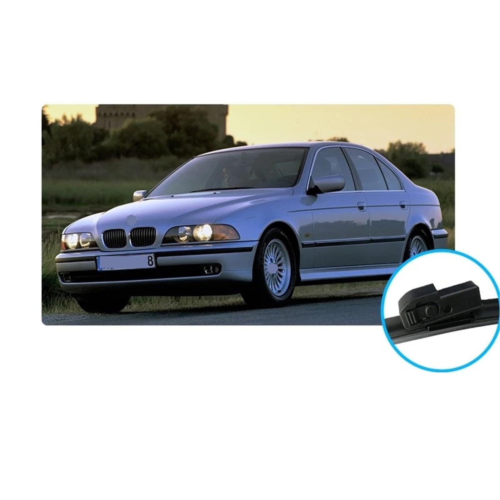 Escobillas Limpiaparabrisas Delanteras Para BMW Para Serie 5 E39 1996-2003 Escobillas Delante