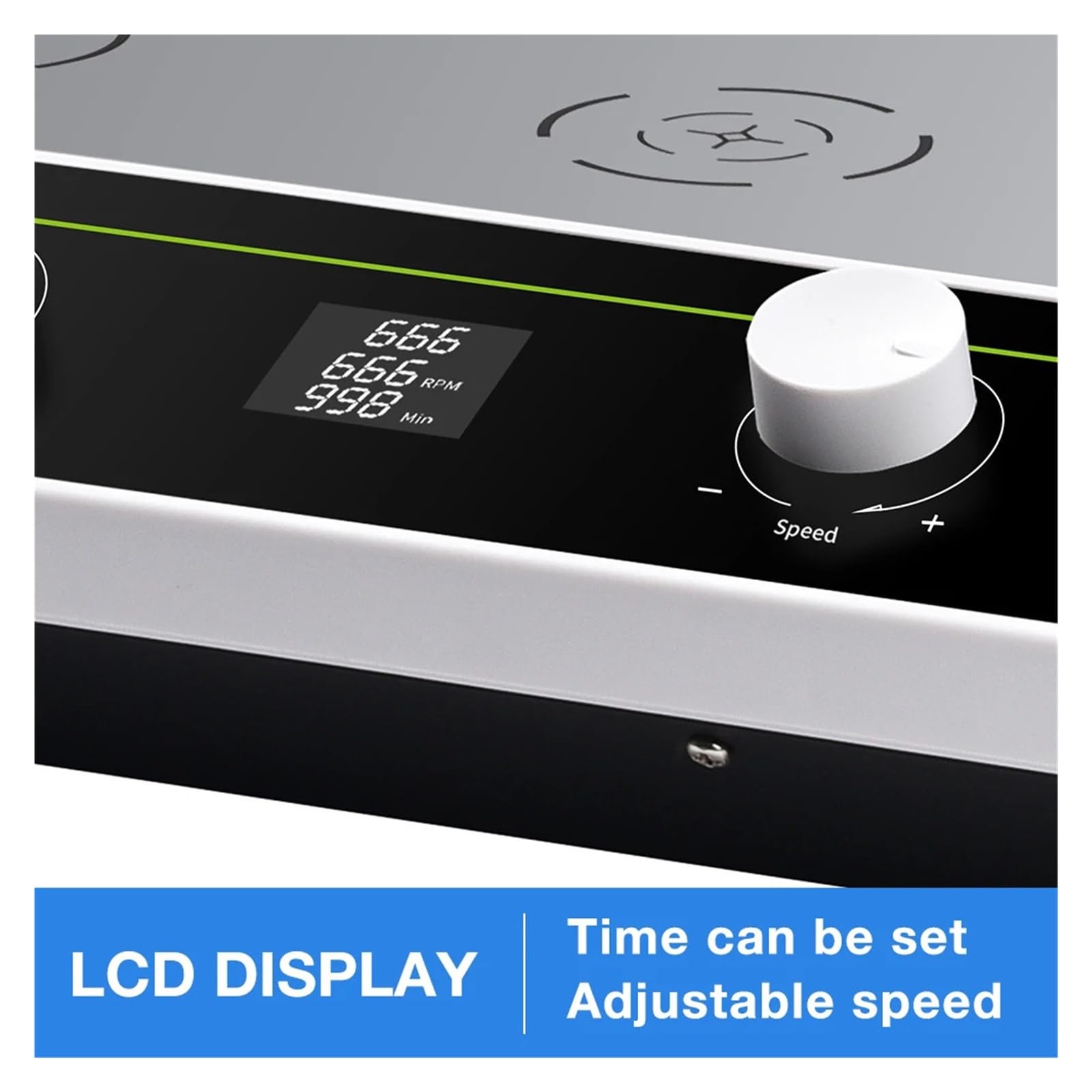 Agitatore Magnetico Multiplo Con Display LCD Da 3 Posizioni Da 1000 Ml Agitatore Da Laboratorio Con Barre Di Agitazione Velocità Regolabile 100-1500 Giri/min Attrezzatura Da Laboratorio
