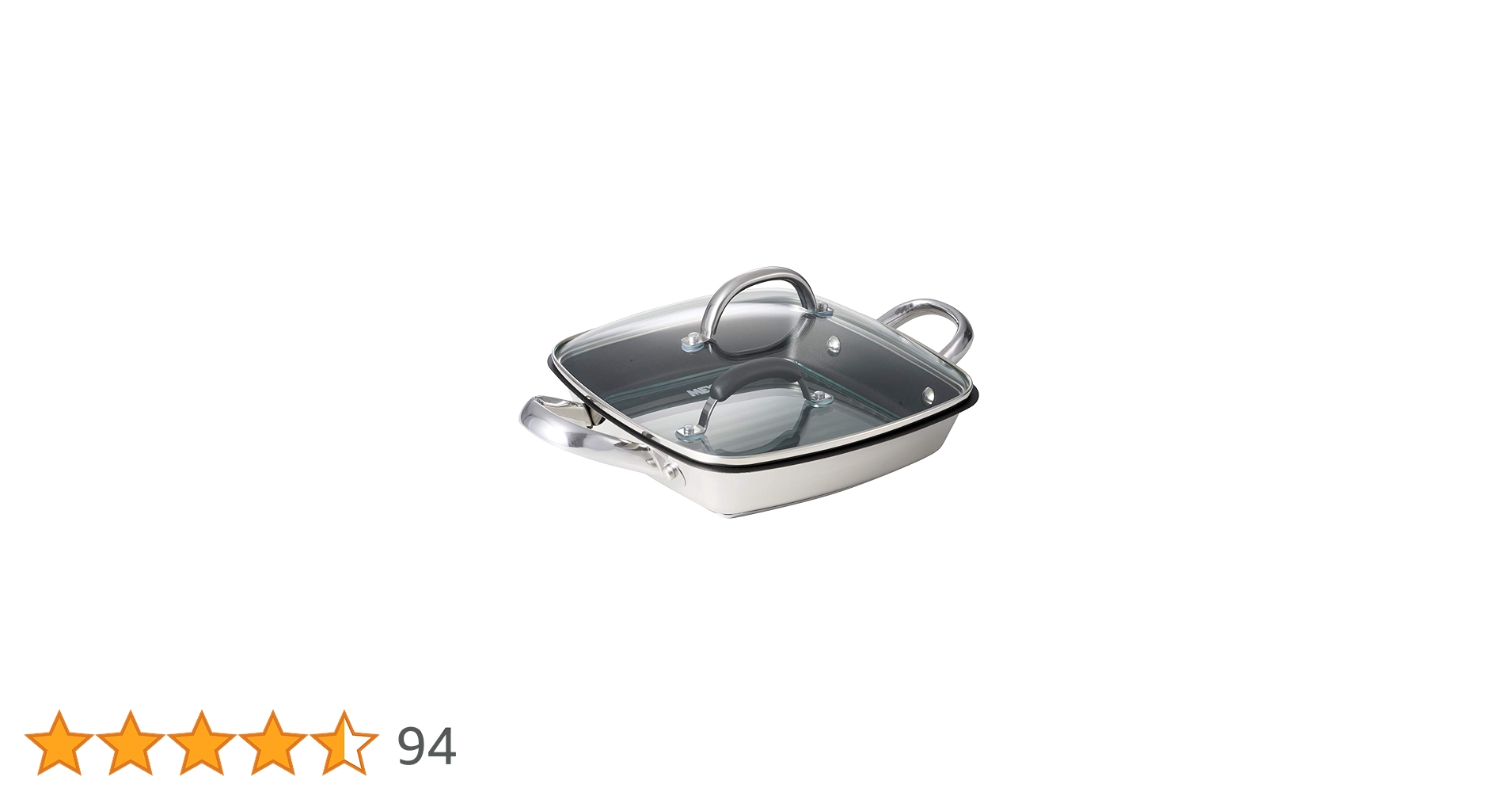 Amazon｜マイヤー(Meyer) グリルパン 24cm ステンレス ふっ素