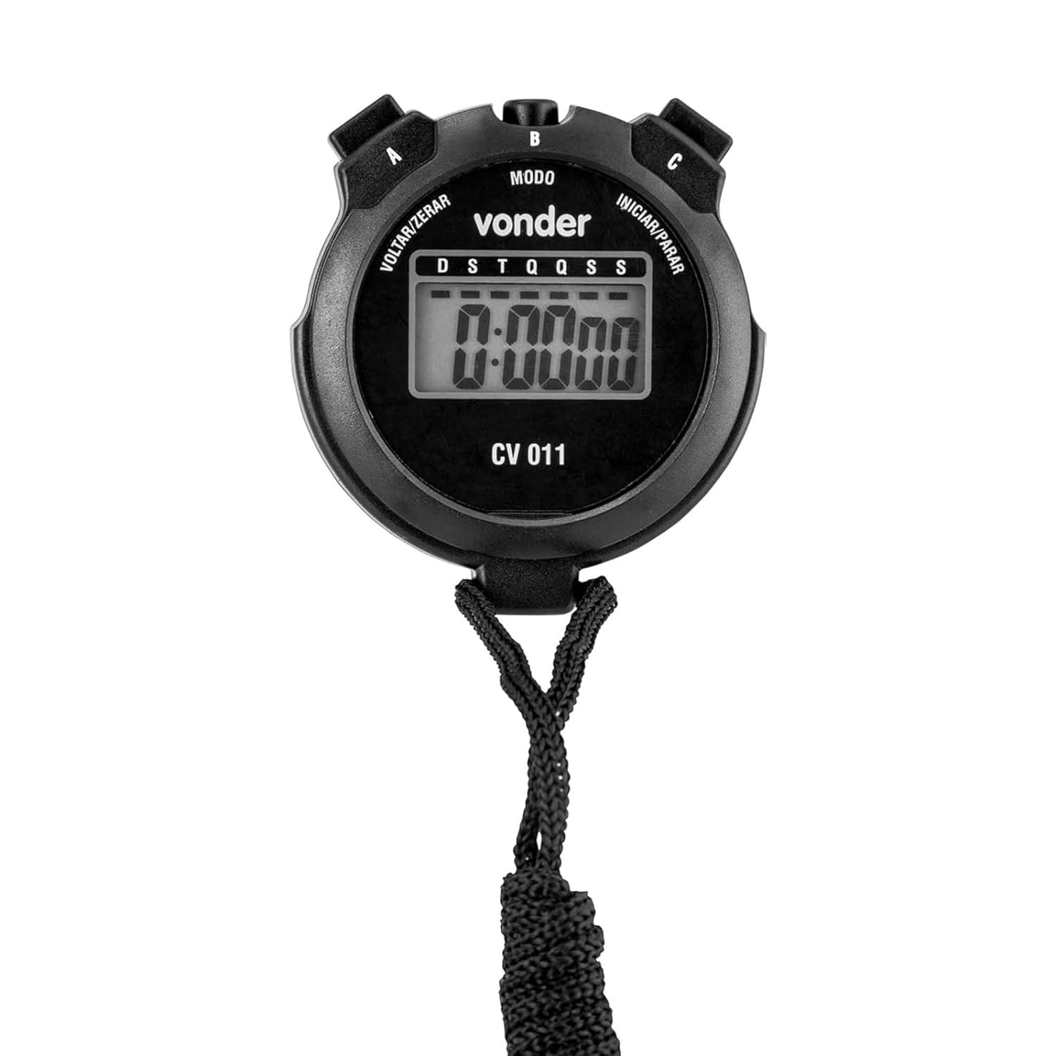 Cloudberry Digital Stopwatch CV 011, LCD Display, Ergonomic Design, with Lanyard and AG13 Battery, 7.3x6.5 cm, 40-50 g-image-33
