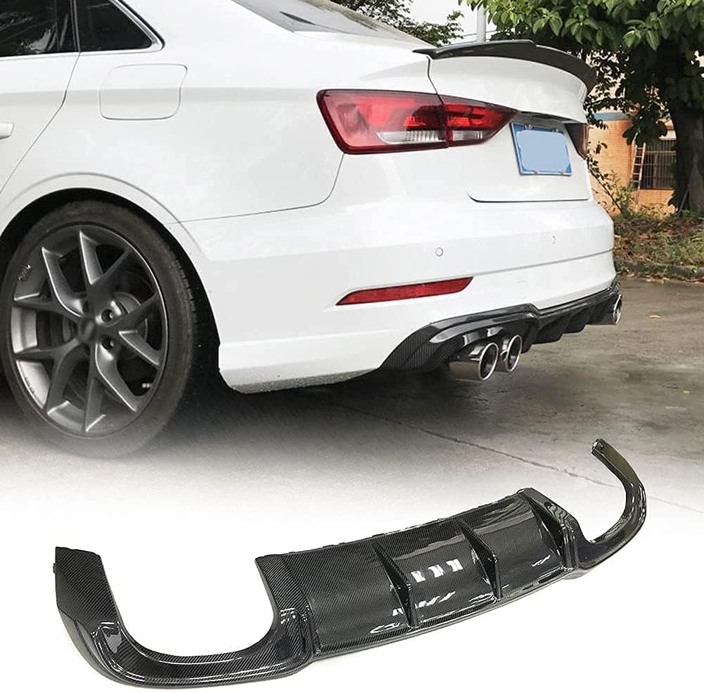 Aileron arrière Audi S3 A3 Limousine 2017-2019 : spoiler anti-usure pour un look sportif affirmé