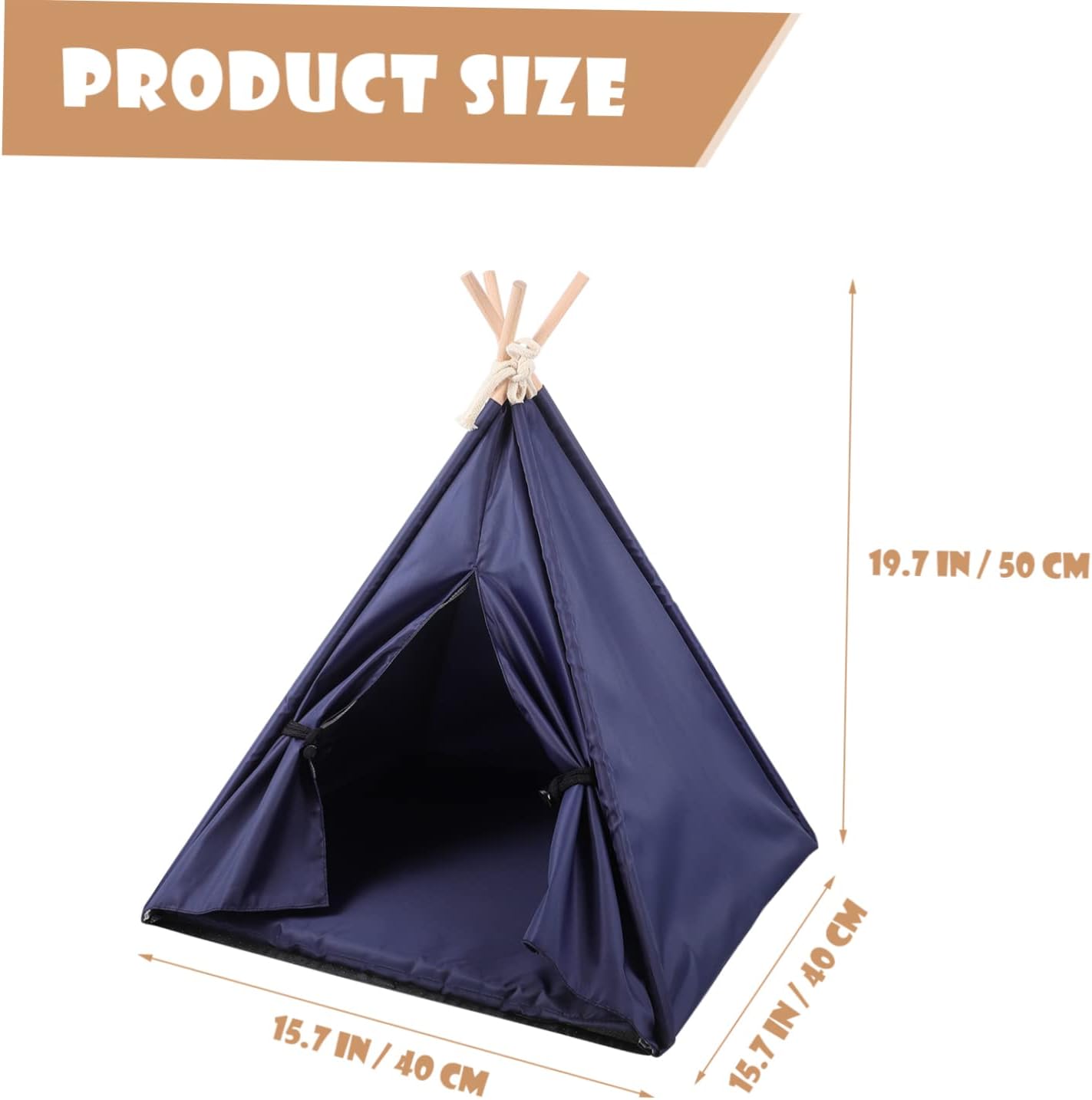 Angoily Oxford Cloth Pet Tent for Dogs Cats Washable Indoor Sleeping Bed for Pets Portable Cat House and Dog Tent for Play and Rest