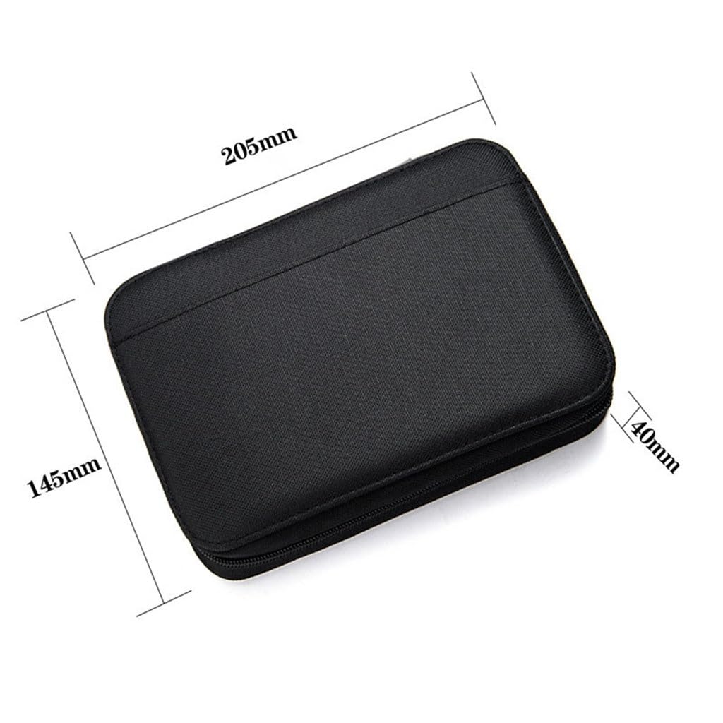 Caja de Costura con 24 Rollos de Hilo, Kit de Costura Multifuncional, Caja de Almacenamiento para Hilo de Coser
