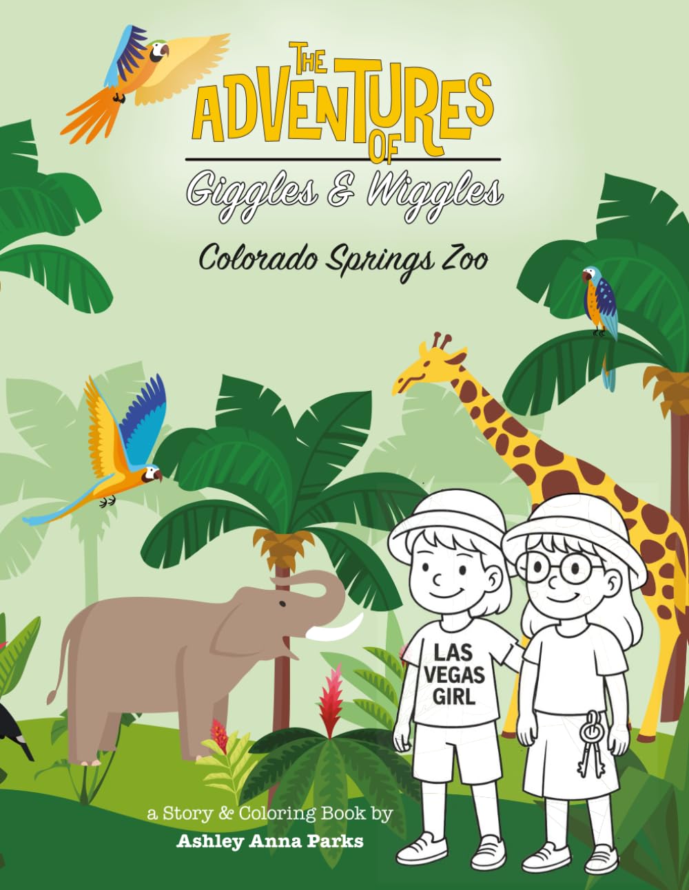 The Adventures of Giggles & Wiggles: Colorado Springs Zoo (The Adventures of Giggles & Wiggles Story and Coloring Books)