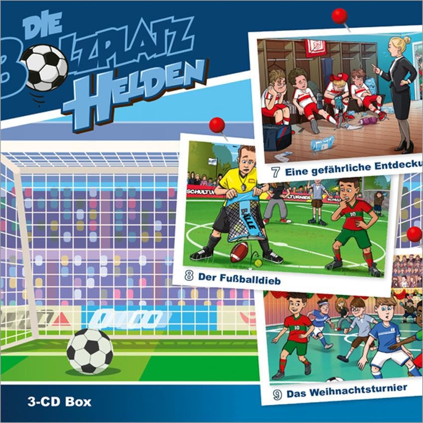 Die Bolzplatzhelden - CD-Box 3 (Die Bolzplatzhelden, 7-9)