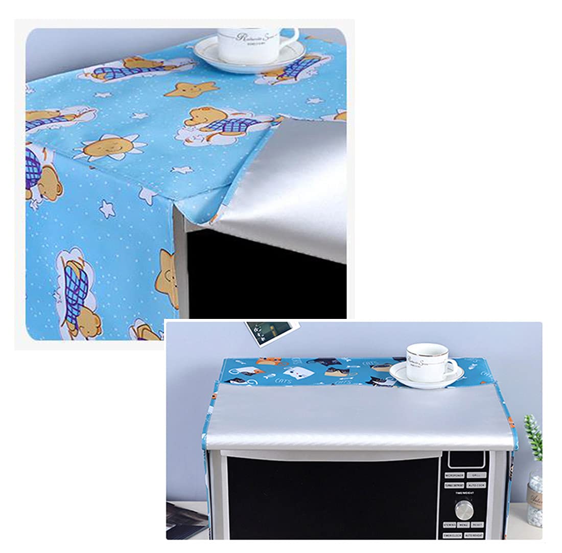 Housse de protection pour micro-ondes, Simple, tout compris, imperméable et résistante à l'huile, anti-poussière, pour la maison, serviette 15 Housse de protection pour micro-ondes, Simple, tout compris, imperméable et résistante à l'huile, anti-poussière, pour la maison, serviette 15