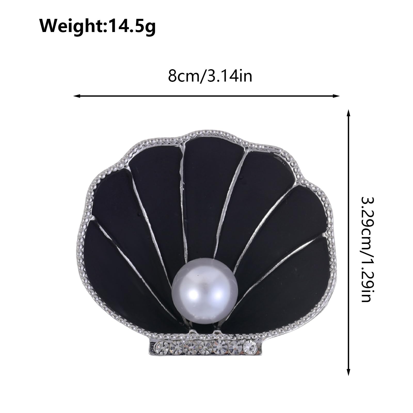 The FAIRYGATE B23 brooch pin offers a touch of personal style for everyday wear.