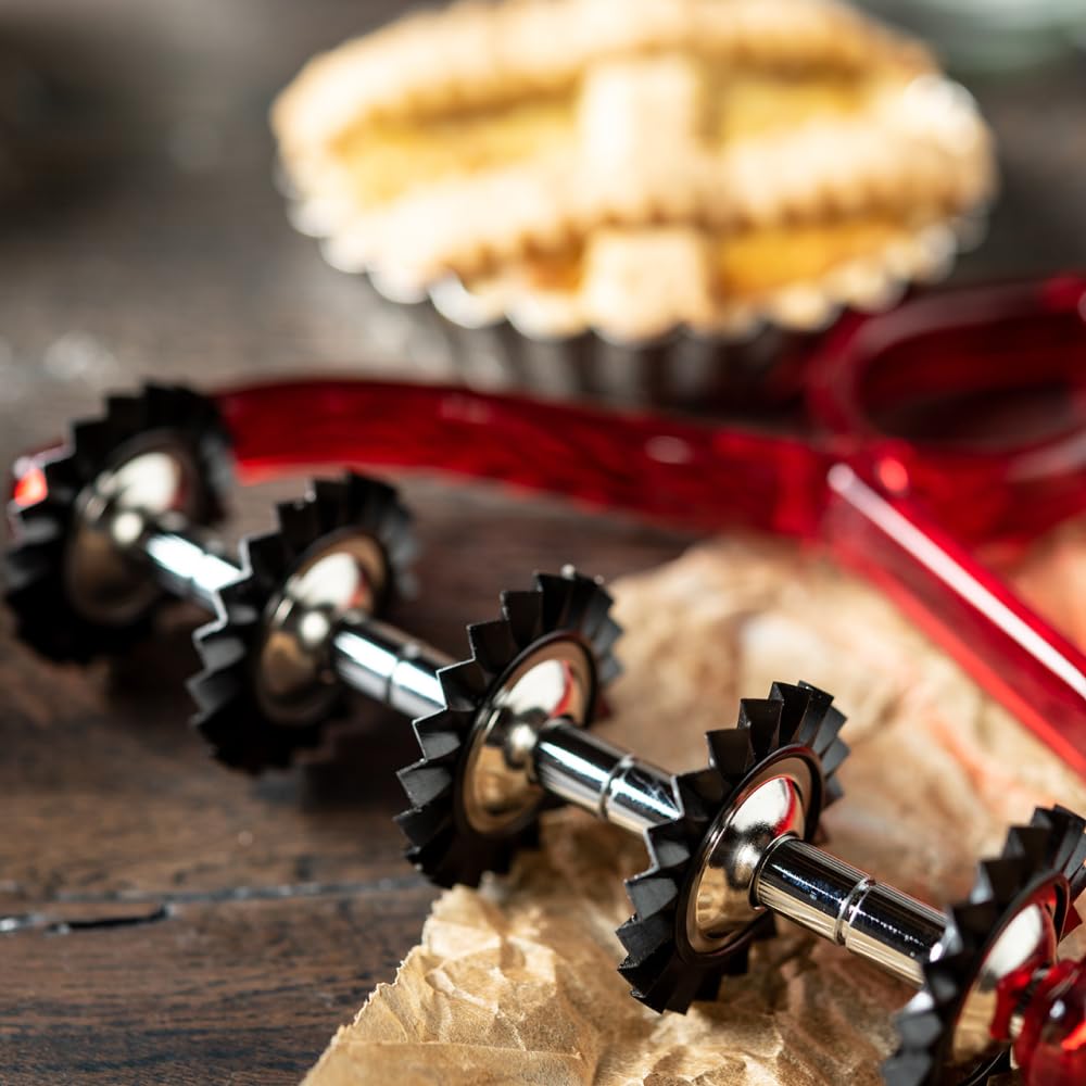 Amazon.com: Marcato Bike, 9 Wheels Red: Pastry Crimpers: Home