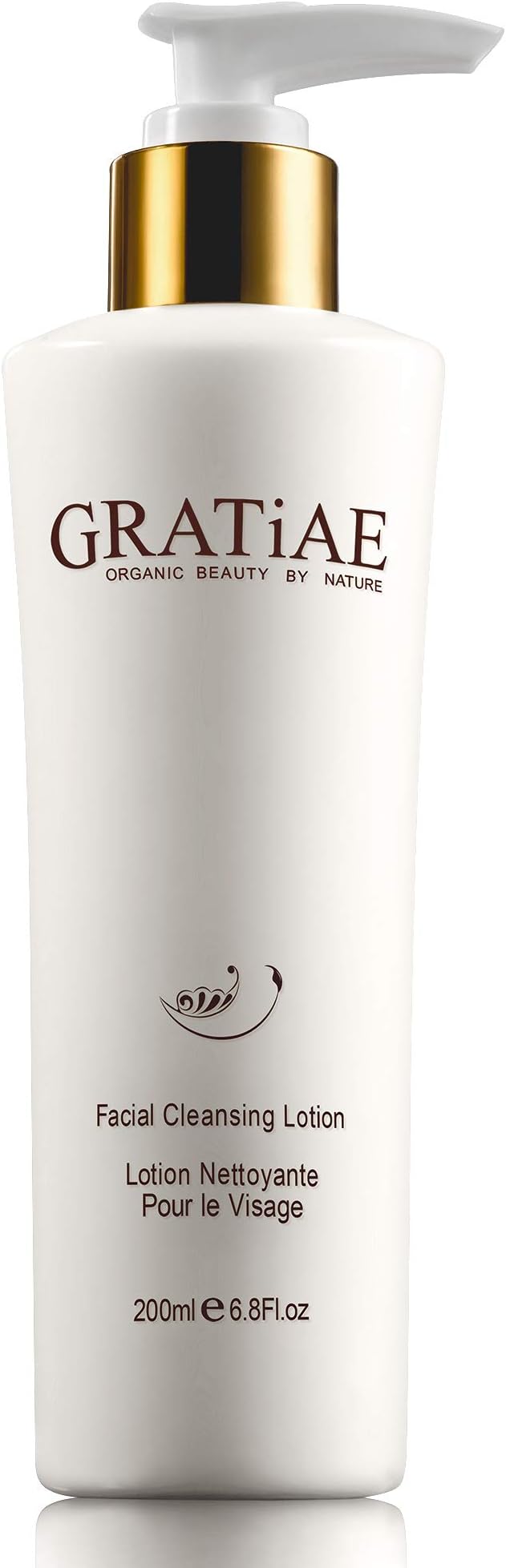 Gratiae Organics Facial Cleansing Lotion for Calming and Balancing, 6.8-Ounce