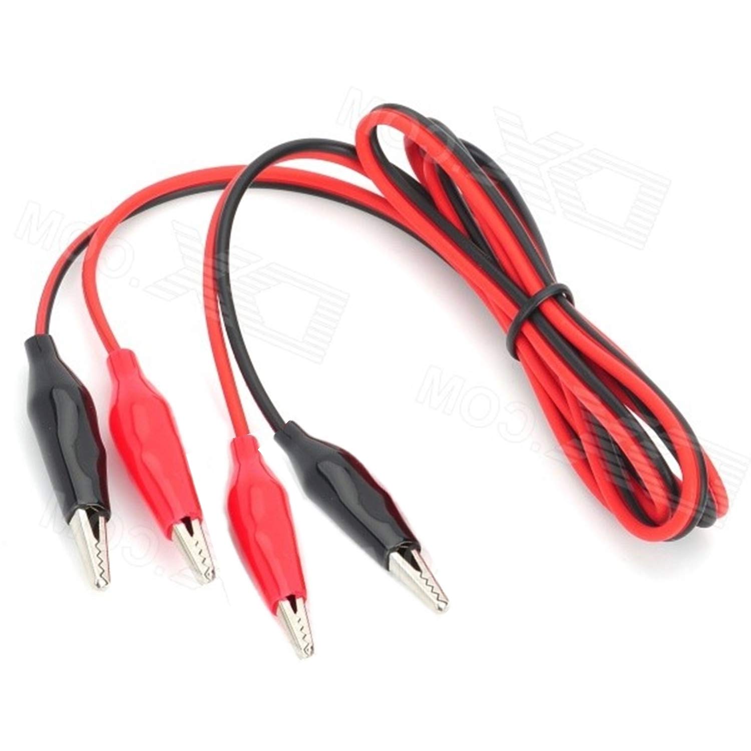 e4u Quality 45mm Alligator/Crocodile Clip To Alligator/Crocodile Clip Red Black Test Probes Pair - 2 MTR (B08XQZ737Y) Amazon Price History, Amazon Price Tracker