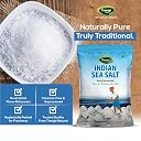 Thanjai Natural Indian Sea Salt, 3KG (1KG x 3 Packs) | Coarse Crystal Salt | Traditionally Hand-Harvested, Naturally Sun-Dried, 100% Natural, No Artificial Iodine, Hygienically Packed for Everyday Cooking & Seasoning gallery image