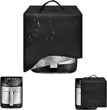 Air Fryer Cover Dust Cover Compatible with Gourmia Air Fryer 7 Qt Large Capacity GAF778 GAF798 GAF716 13.4"* 10.6"*13.8" Heat-Resistant Waterproof Dust-proof Kitchen Appliance Covers