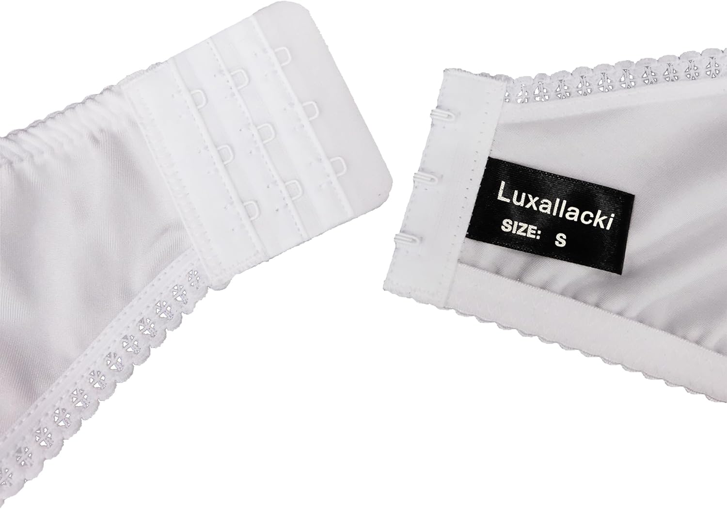 Plain Cloth Retro Garter Belt with 12 Straps Suspender Belt Metal Clips Girdle Women Lingerie - Image 3