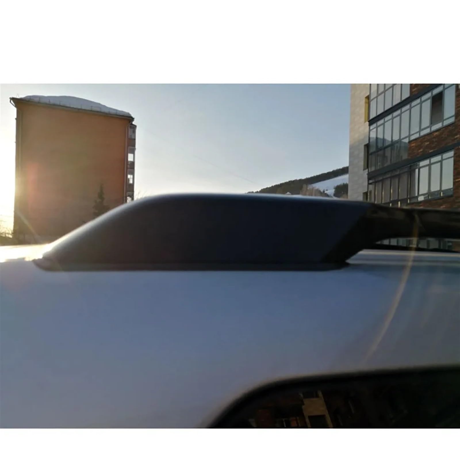 4 Stück Dachträgerabdeckung Dachträger Dachreling Endschale ersetzen, for Toyota, for Land Cruiser Prado 150 FJ150 2010-2018 2019 Autozubehör