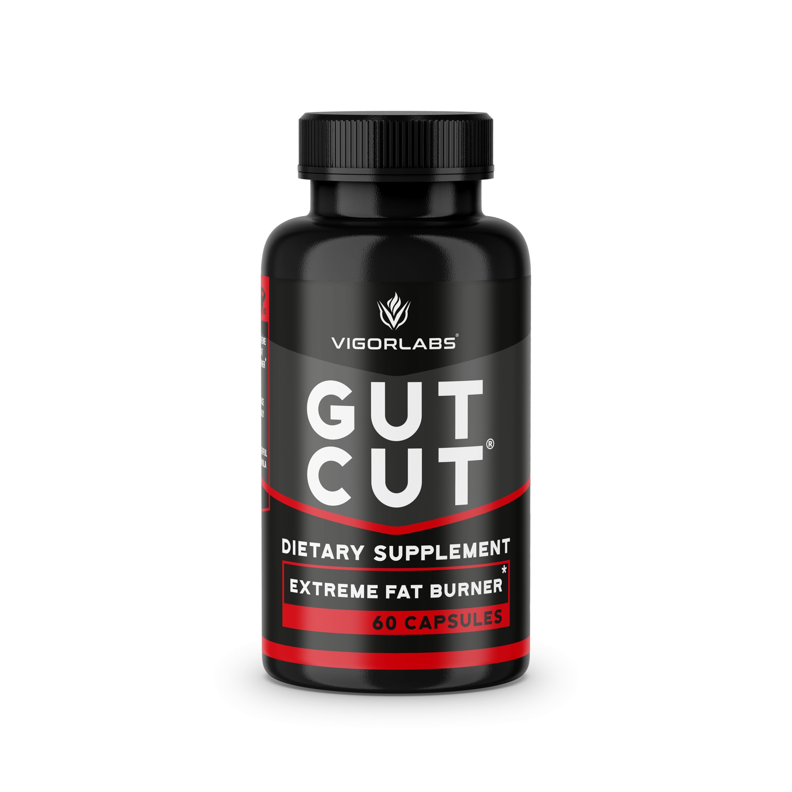 Vigor Labs Gut Cut – Premium Carb Blocker & Metabolism Booster for Men – Naturally Sourced Weight Management Supplement – Support Fat Loss & Lean Muscle Definition – Made in USA – 60 Capsules