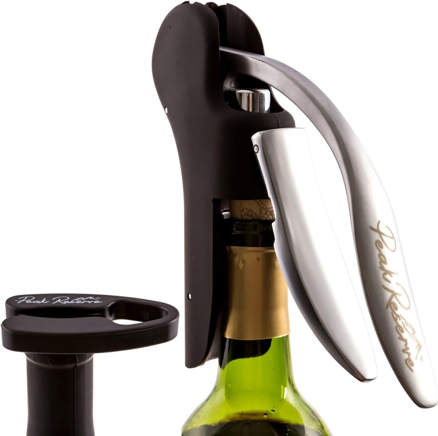 Premium Wine Bottle Opener Gift Set- Includes ULTRA Fast Corkscrew and Quad Blade Foil Cutter in a Luxurious Box