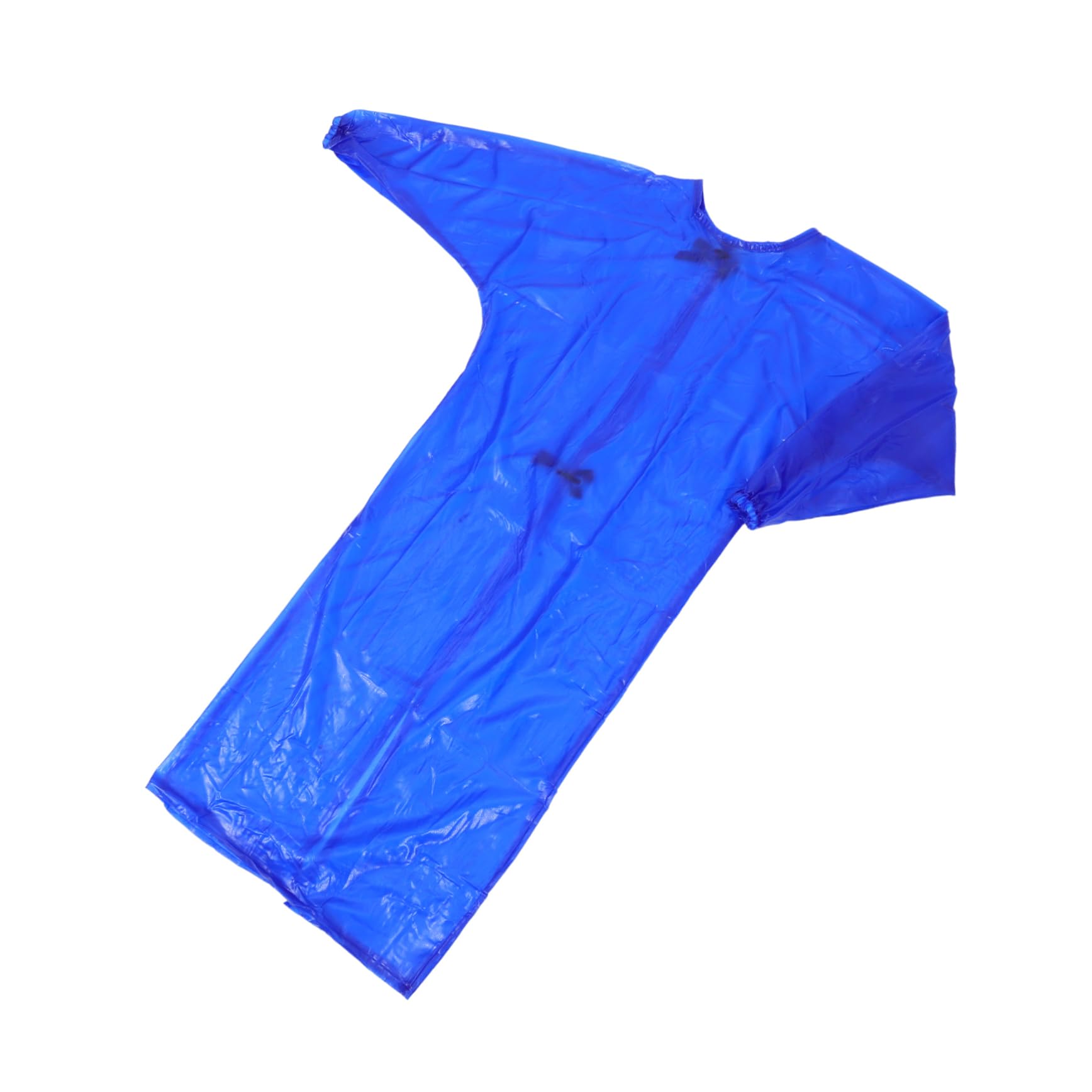 HOMSFOU Langarmbluse Langarm-arbeitskleidung Strapazierfähige Schürze Unisex-arbeitskleidung Wasserfeste Kleidung Unisex-arbeitsschürze Schutzschürze Für Damen Und Herren Pvc Blue
