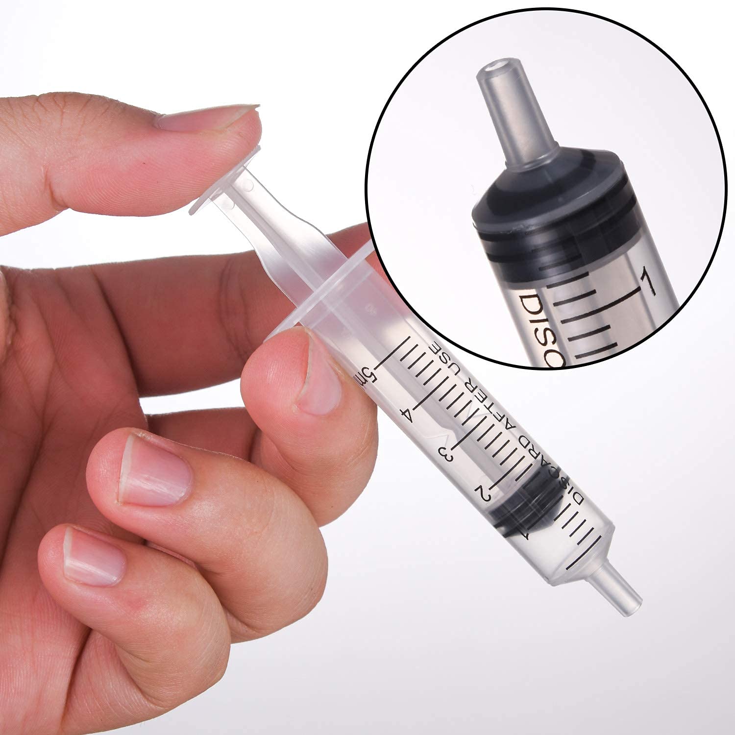 30 Pack plastic Syringes (10 ML, 5 ML), Large Plastic Garden Industrial