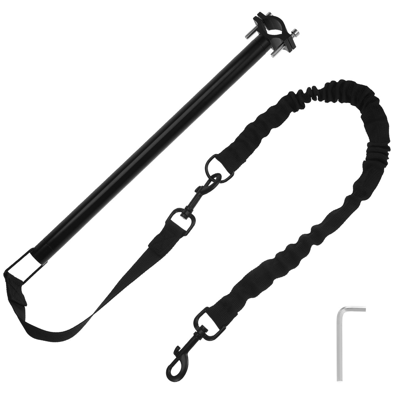 Correa para Perros para Bicicletas Resistente al Desgaste Arnés Ajustable para Mascotas Accesorio Seguro para Paseos en Bicicleta Adecuado para Exteriores y Actividades al Aire