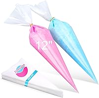 Vista 7 de Tamodan Bolsas y puntas, bolsas de pastelería y puntas adecuadas para principiantes, incluidas 100 bolsas de tuberías desechables de 16 pulgadas